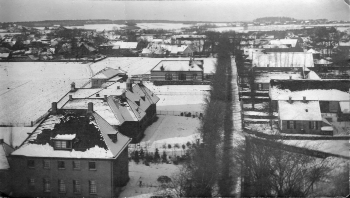 Luchtfoto Kerklaan 1923