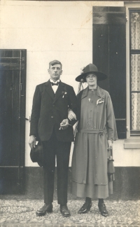 Jozef Rigter en echtgenote (archief Heerschop )
