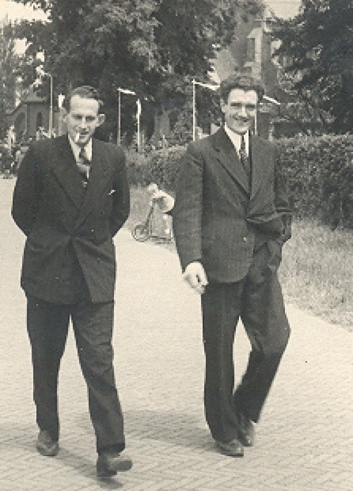 Gerrit Borsen en Ton Lanphen