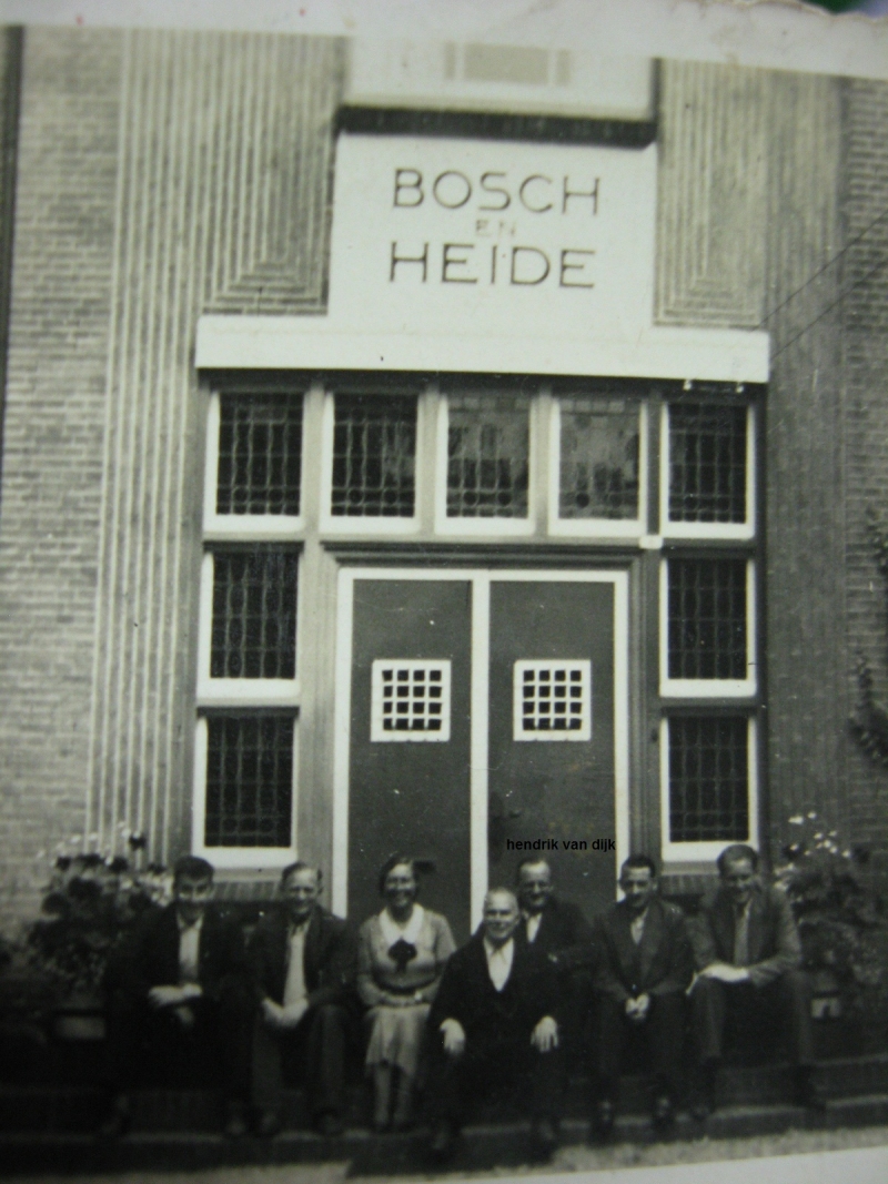 Patienten sanatorium Bosch en Heide