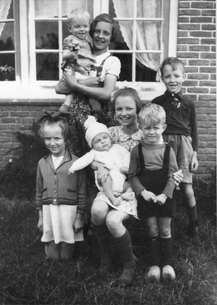 familie Jacobs voorjaar 1943