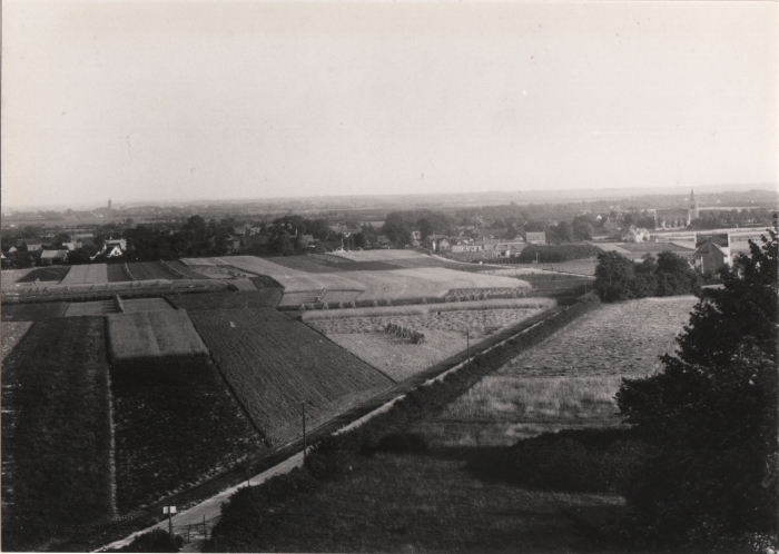 zicht vanaf het paviljoen 1909