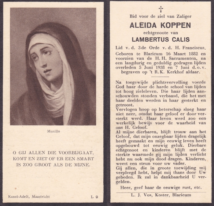 Aleida Koppen 1882 - 1938