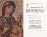 Helena Hendriks 1911 - 1968