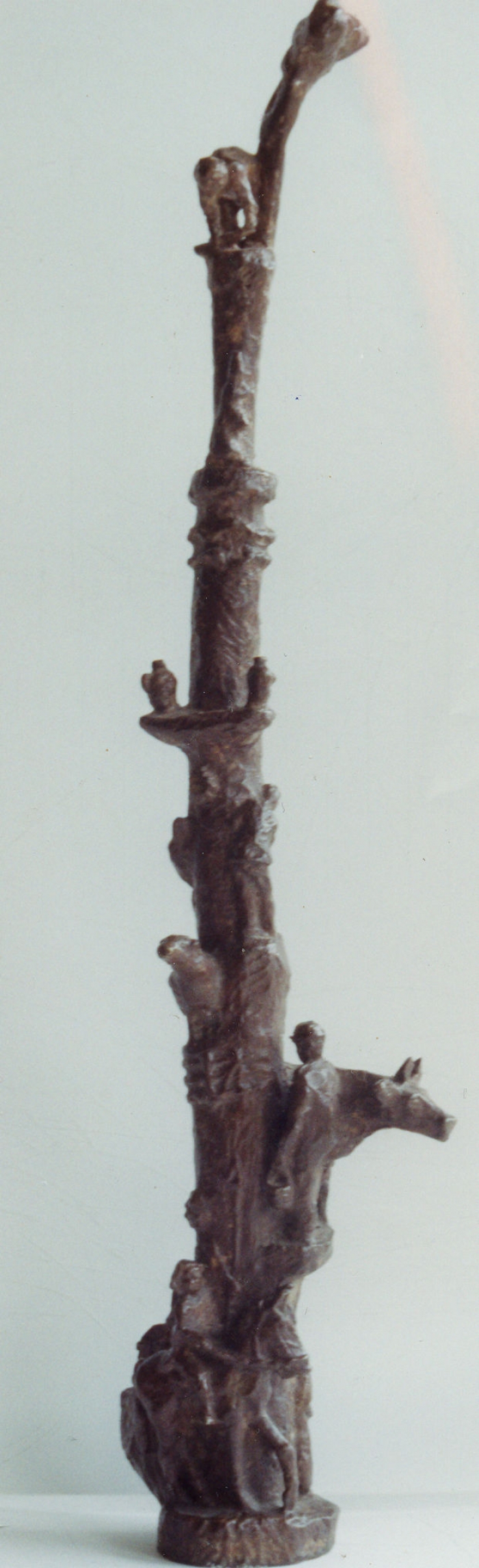 Erfgooiersboom replica in brons