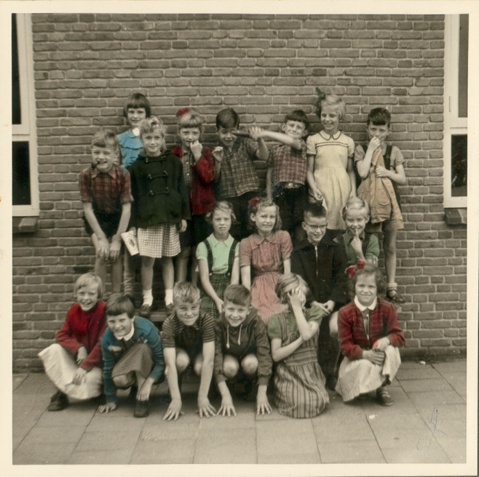 Klassenfoto RK Bernardusschool 1955 klas 2b