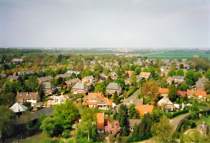 panorama vanaf kerktoren