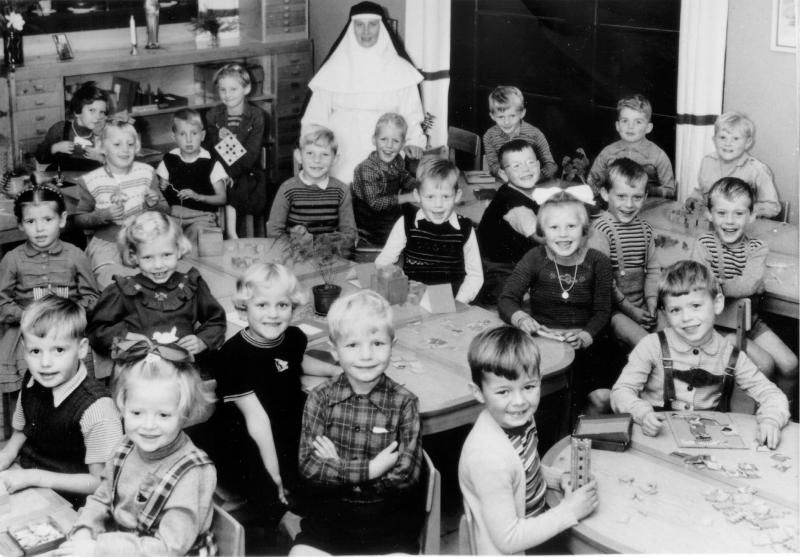RK Kleuterschool 1955 klas 1