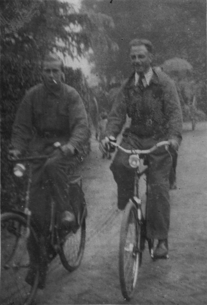 Twee fietsers
