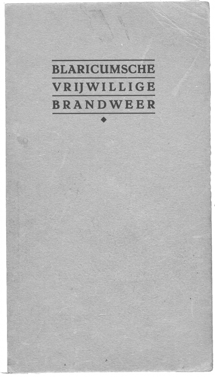 zakboekje Gijs Ruijter 1949 ( voorzijde )
