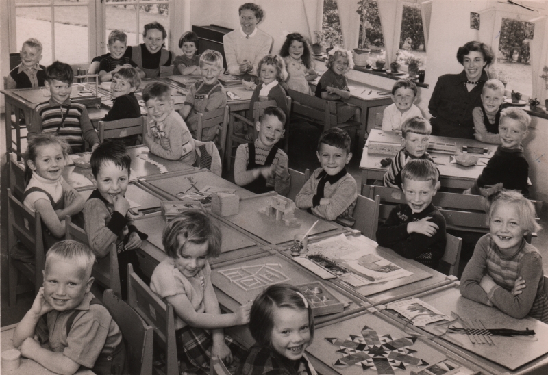 Tjepka kleuterschool juni 1954