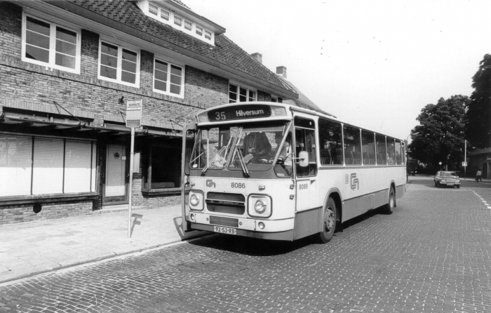 bushalte Huizerweg ca.1985