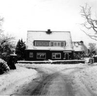 Molenveenweg in de winter