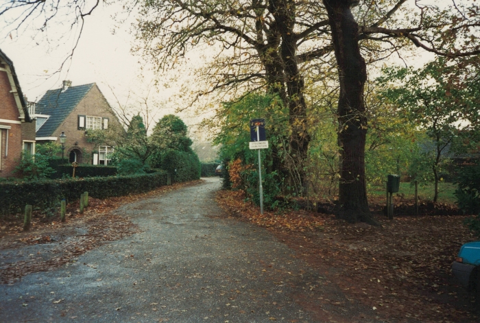 Eikenlaantje vanaf de Meentweg (1996)