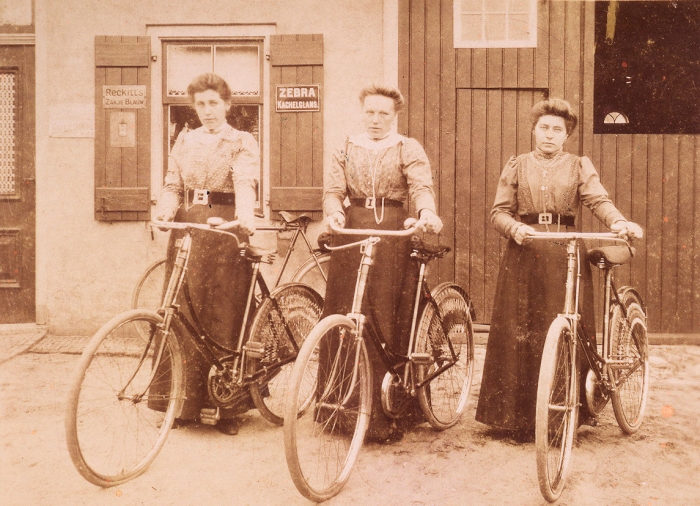 Vroege fietssters