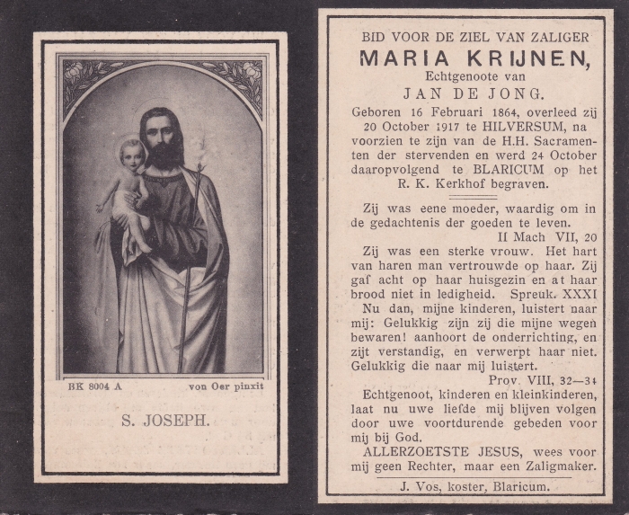 Maria Krijnen 1864 - 1917