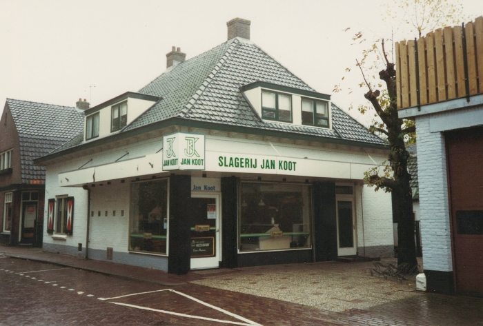 Slagerij Jan Koot meentweg 2 (1996)