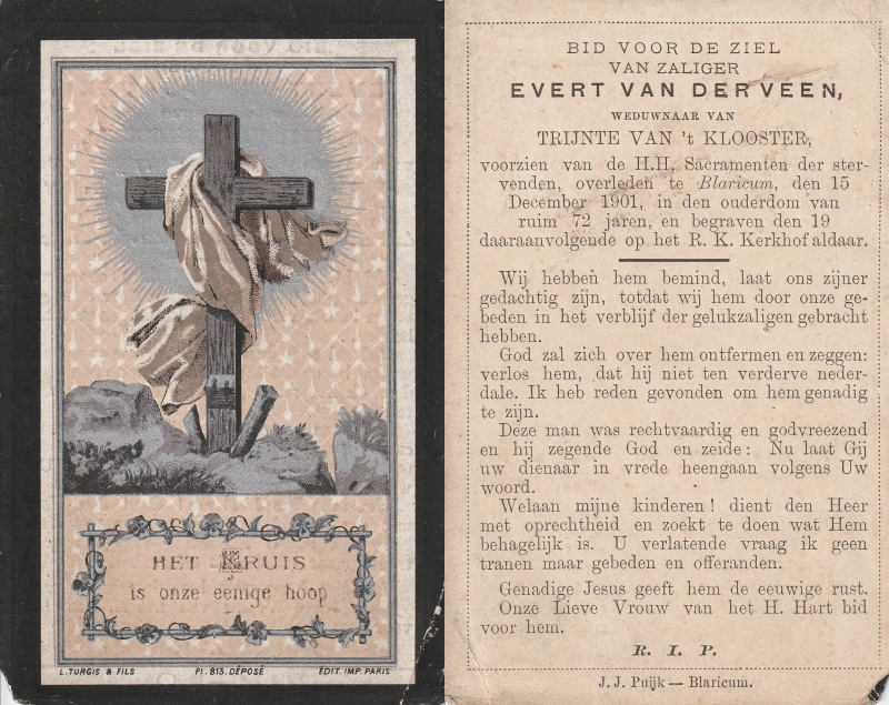 Evert van der Veen 1829 - 1901