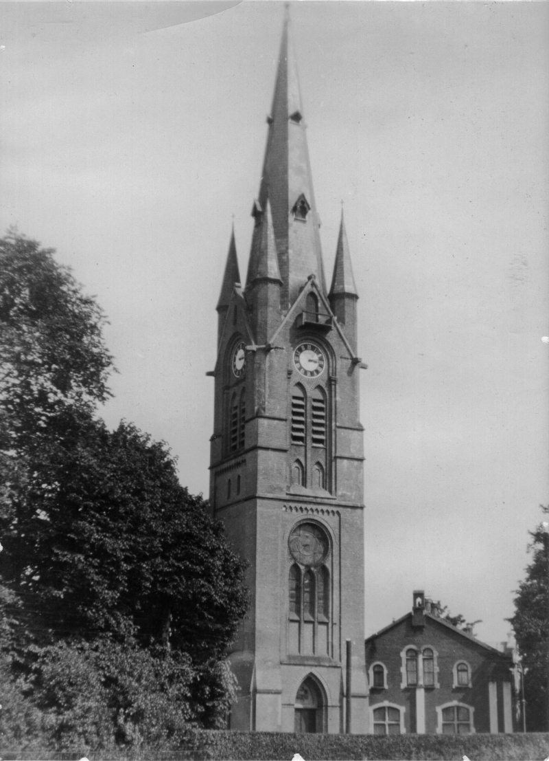 St.Vituskerk voor de verbouwing 1937