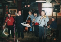 Jazzband bij Moeke Spijkstra