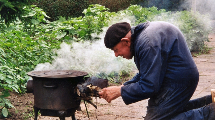 Jan Rigter (Pummetje) Groentetuin Kruislaan