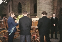 Begrafenis Lammert Vos