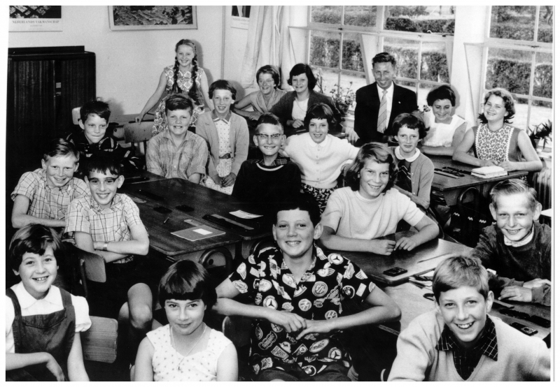 Openbare lagere school 1958 - 1959  klas 6B