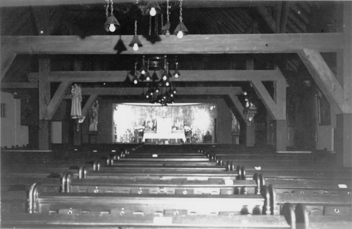 interieur noodkerk kerklaan 1937