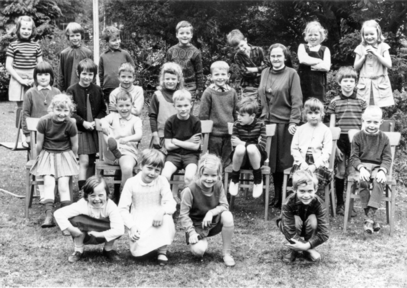 RK Bernardusschool 1968 1e klas