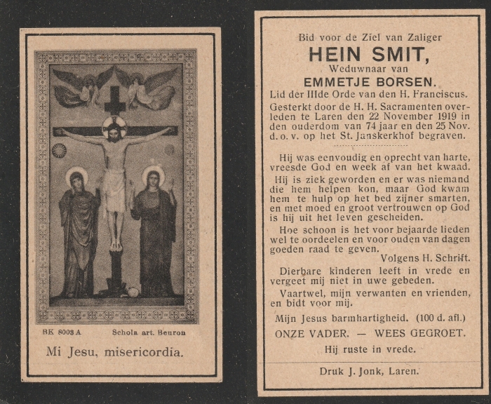 Hein Smit 1845 - 1919