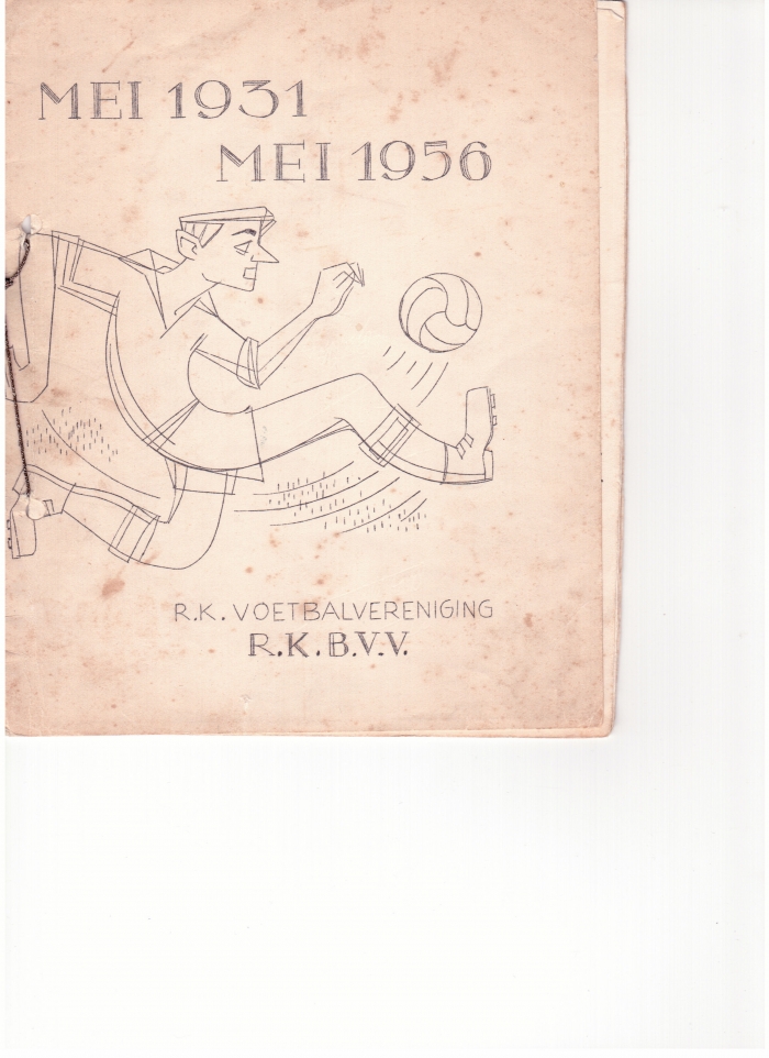 25 jarig jubileum RKBVV 1956