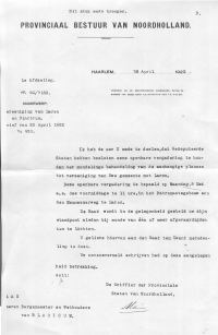 samenvoegingsbrief 1922