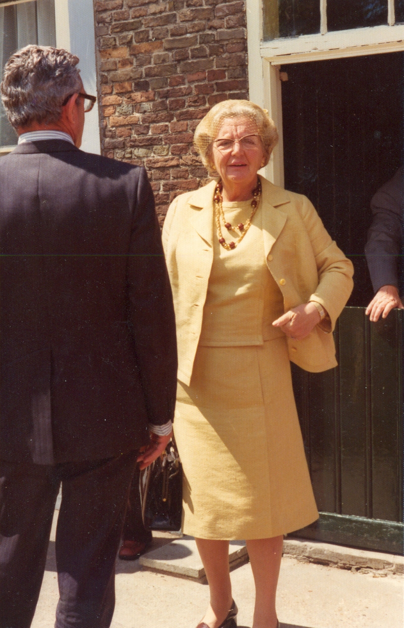 bezoek Kon. Juliana juni 1974