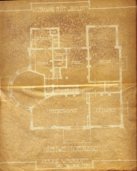 bouwtekening Jagtlust na de verbouwing 1925