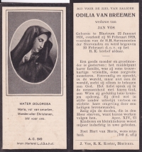 Odelia van Breemen 1851 - 1929