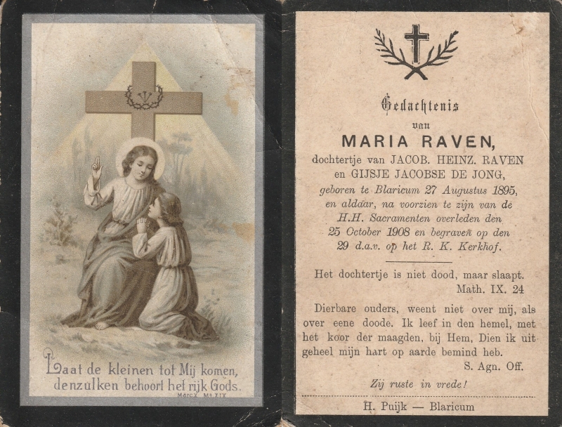 Maria Raven 1895 - 1908