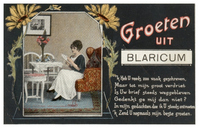 groeten uit Blaricum