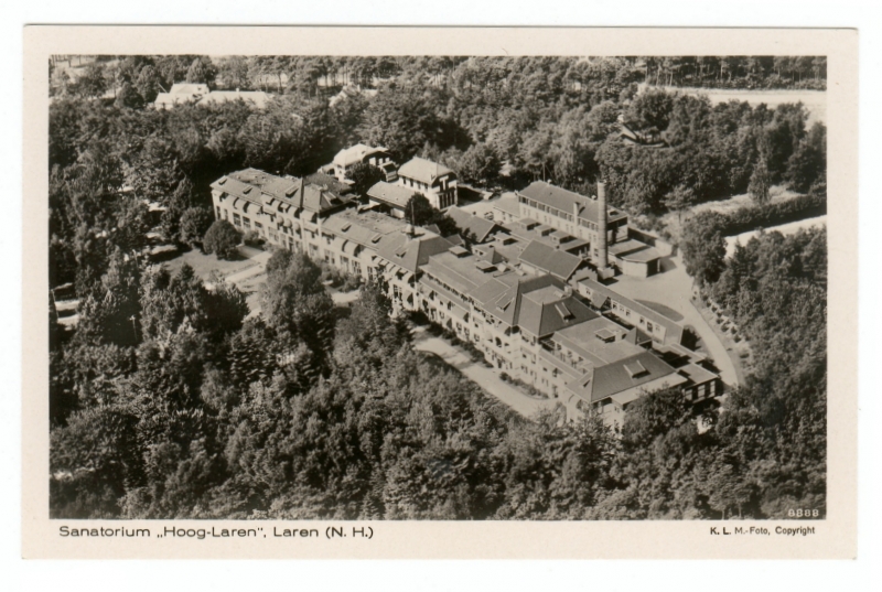 sanatorium Hoog Laren luchtfoto